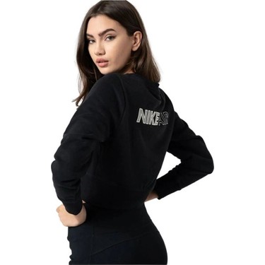 nike air cropped sweatshirt