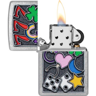 Zippo Lighter 48682 All Luck Design Çakmak Fiyatı