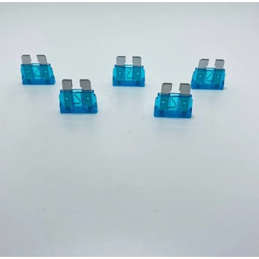 Yugo 5 Adet 15 Amper Mavi Standart Bıçak Sigorta
