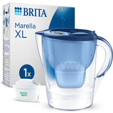 Brita Marella XL ''Maxtra Pro All-in-1 Filtreli'' Sürahi Pro - Mavi, 3,5