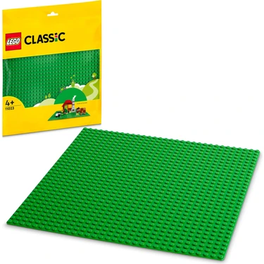 LEGO® Classic Yeşil Zemin 11023 - 4 Yaş ve Üzeri LEGO® Severler Için Açık Uçlu Yaratıcı Yapım Seti