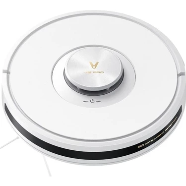 Viomi V5 Pro Akıllı Robot Süpürge 4000 Pa Emiş Gücü ile Düz Zemin için 4 Aşamalı Temizleme