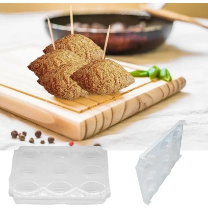 Büyük Köfte 9 Izgaralar Büyük Boy Köfte Makinesi Patty Yapımcıları Kalıp Hafif Dıy Kek Yapmak Için Uygun Kalıp Makarna Dondurma Meyve (Yurt Dışından)