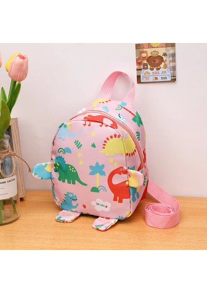 Okula Dönüş Sevimli Dinozor Bebek Sırt Çantası Çocuk Okul Çantası Anaokulu Yürümeye Başlayan Kitap Çantaları Çocuklar Bozuk Para Cüzdanı Aperatif Çanta (Yurt Dışından)