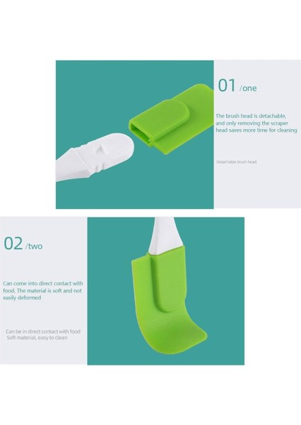 Silikon Spatula, Isıya Dayanıklı Mini Küçük Mutfak Pişirme Yapışmaz Kazıyıcı, Yapışmaz Bulaşık Makinesinde Yıkanabilir Esnek Spatula, Pişirme, Karıştırma Için Mutfak Gereçleri (Yurt Dışından) indirimleri