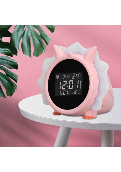 Dino-Riffic! Öğrenciler ve Çocuklar Için LED Dinozor Çalar Saat, Gece Lambası ve Başucu Elektronik Saat (Yeşil) (Yurt Dışından)
