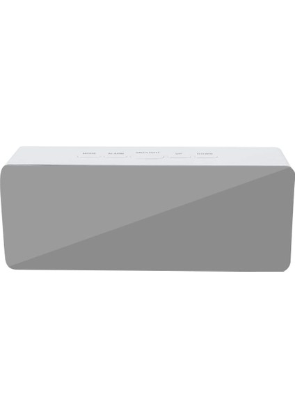 Kompakt Dijital Çalar Saat, Dijital Ayna Çalar Saat, Ayna Yüzeyi Ayarlanabilir Alarm Sesi ile LED Elektronik Saatler, Yatak Odaları Için Erteleme, Başucu, Masa, Raf, Dikdörtgen, Be (Yurt Dışından)