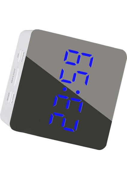 Dijital Saatler Elektrikli Çalar Saat Çocuklar Için Alarm Saatleri USB Şarjı LED Ekran Çalar Saat Elektronik Yatak Odası Saatleri Elektronik Saat Masa Saati Masa Saati Mavi USB (Yurt Dışından)