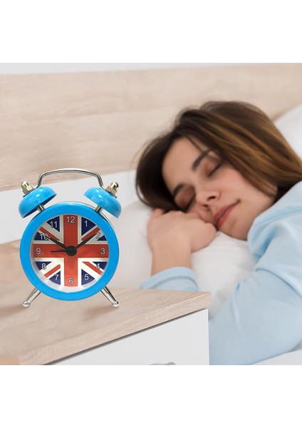 Yaratıcı Saat Sevimli Küçük Alarm Metal Çalar Saat Küçük Elektronik Mini Saat Fırın Sıcaklık Göstergesi (Aa-Pembe, Tek Boyut) (Yurt Dışından)