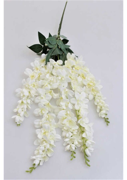Yapay Çiçek 5li Uzun Sarkan Sümbül 90 cm Beyaz modelleri