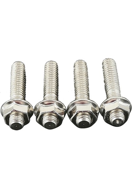 4 Adet Egzoz Portu Saplamalar ve Somunlar Boru Vidaları Her Iki Uçlu Vidalı Cıvatalar Big Twin 84-16 Sportster Xl 1200 883 86-17 (Yurt Dışından)