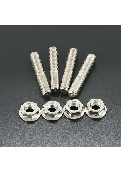 4 Adet Egzoz Portu Saplamalar ve Somunlar Boru Vidaları Her Iki Uçlu Vidalı Cıvatalar Big Twin 84-16 Sportster Xl 1200 883 86-17 (Yurt Dışından) indirimleri