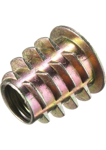 M8 Çinko Filettato Hex Tahrik Başlığı Fissaggio Tipo Legno Diavolo Inserto Somunları (Yurt Dışından) fırsatları