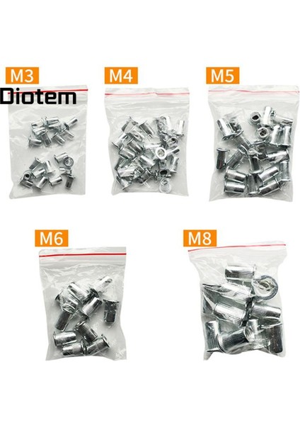 M3-M8 Perçin Somun Seti 44489 Adet (Yurt Dışından)