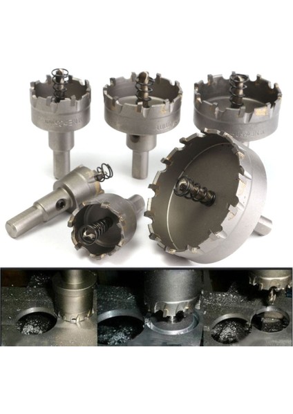 Popüler 6 Adet 22-65MM Karbür Ucu Tct Matkap Ucu Delik Testere Seti Matkap Kesici Metal (Yurt Dışından) modelleri