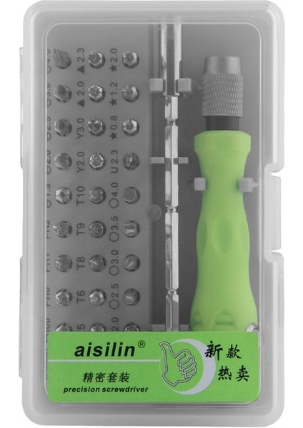 31'i Bir Arada Değiştirilebilir Tornavida Seti Mini Elektronik Tamir Aletleri 7389C (Yurt Dışından) indirimleri