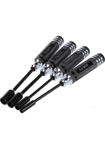 Rc Modelleri Için Metal Altıgen Anahtar Soket Tornavidalar Anahtarı 4.0mm 5.5mm 7.0mm 8.0mm (Yurt Dışından) modelleri