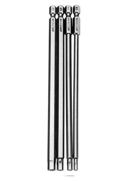 Popüler Broppe 4 Adet 150MM H3-H6 Altıgen Başlı Tornavida Bit S2 1/4 Inç Hex Shank Manyetik Elektrikli Matkap Tornavida Uçları Seti H3 H4 H5 H6 (Yurt Dışından) fırsatları