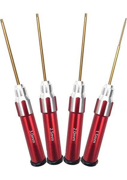 Fs-4 Adet Titanyum Altıgen Tornavida Seti 1.5mm 2mm 2.5mm 3.0mm Tornavida Anahtarı Aracı Kiti Seti Rc Araba Helikopter Tamir Için (Yurt Dışından) fırsatları