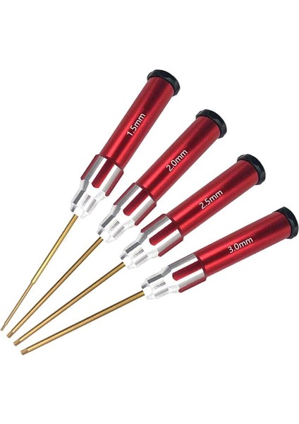 Fs-4 Adet Titanyum Altıgen Tornavida Seti 1.5mm 2mm 2.5mm 3.0mm Tornavida Anahtarı Aracı Kiti Seti Rc Araba Helikopter Tamir Için (Yurt Dışından) indirimleri