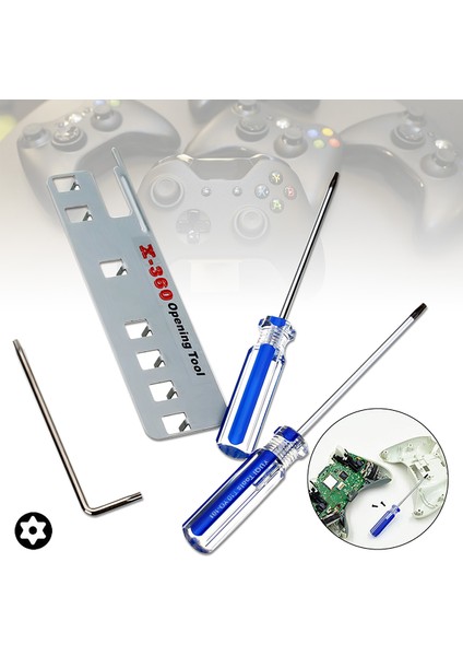 360XBOX Tools Oyun Araçları Dıy Açılış Dilimi T8 T10 Tornavida Altıgen Tornavida (Yurt Dışından) fiyatları