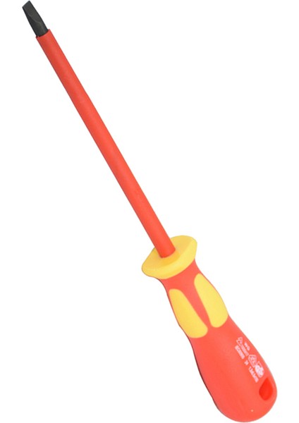 Yalıtımlı Güvenli Çok Manuel Düz Oluklu Tornavida Tamir Aletleri 8.0mm (Yurt Dışından) indirimleri