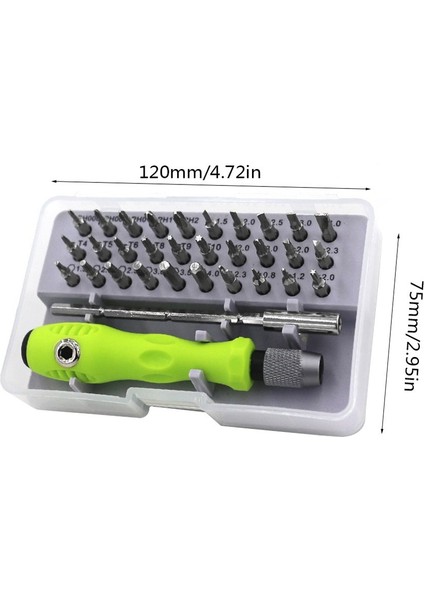Ha 32PCS/SET Dayanıklı Tornavida Seti Hassas Çelik Tornavida Seti Cep Telefonu-Gümüş (Yurt Dışından) modelleri