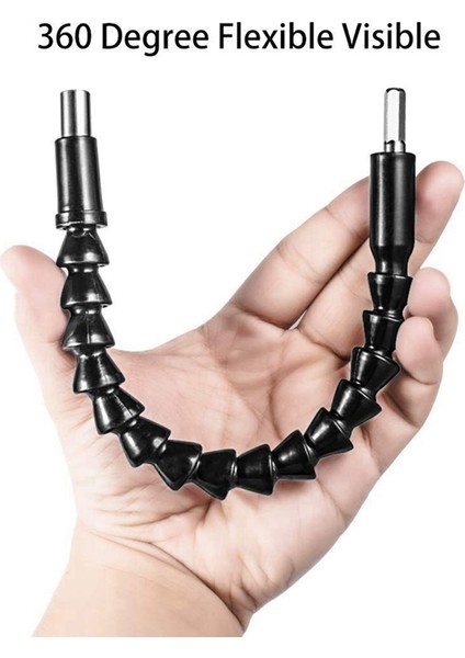 Tornavidalar Için 3x, 295 mm Esnek Mil ve 3 Adet 1/4 Inç Altıgen Saplı Manyetik Uç Tutucu Hızlı Değiştirme Uzatma Çubuğu (Yurt Dışından) indirimleri