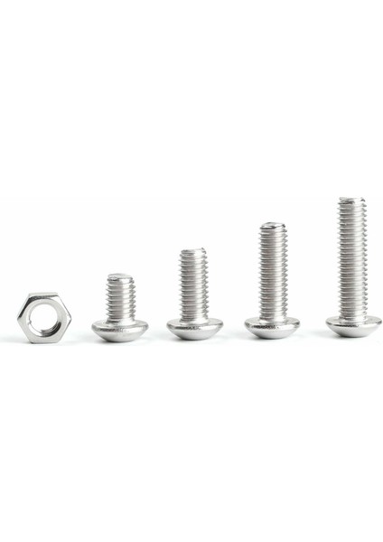 500 Adet M2/m3/m4 Paslanmaz Çelik Altıgen Soket Cıvata ve Somun Seti Bağlantı Elemanı Donanım Altıgen Başlı Başlık Vidası Düz Yıkama Seti Aracı Saklama Kutusu ile (Yurt Dışından) indirimleri