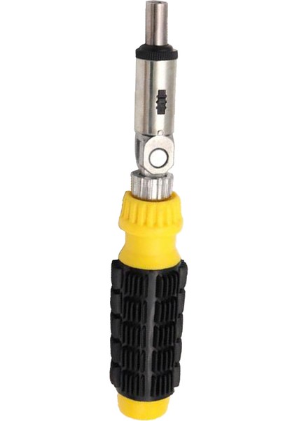 Yüksek Karbonlu Çelik Altıgen Tornavida Kolu Ters Çevrilebilir Cırcır El Aleti (Yurt Dışından)