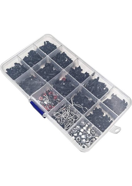 FS-500 Adet Evrensel Rc Vida Kiti Vida Çeşitleri Seti, Traxxas Eksenel Redcat Hpı Arrma Losi Için Donanım Bağlantı Elemanları (Yurt Dışından) indirimleri