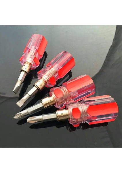 Çift Kristal Güdük Tornavida Tornavida Araçlar Dıy Mini Manuel Tornavida (Yurt Dışından)