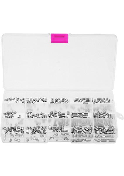 Günlük Araçlar Suleve? Mxsh6 M3/m4/m5 300 Adet Allen Hex Lokma Seti Grub Vida Koni Noktası 3-10MM Çeşitler Kiti (Yurt Dışından)