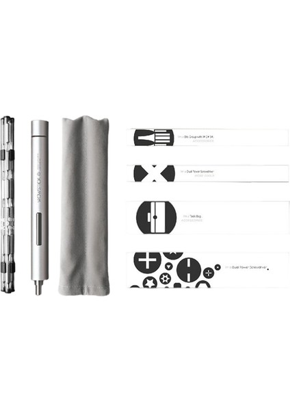 Wowstick 1 P + Mini Elektrikli Tornavida Seti Güç Tornavida Telefon Kamera Için Hassas Onarım Aracı (Yurt Dışından)