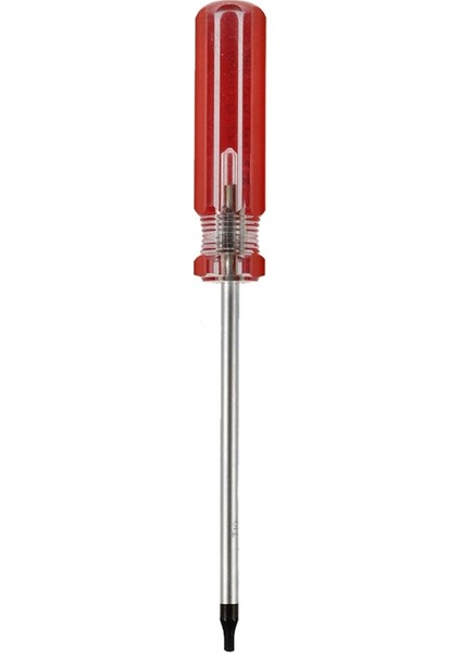 1 Adet T10 3mm Manyetik Uçlu Plastik Kavrama Torx Güvenlik Tornavida Şeffaf Kırmızı ve 1 Adet Kaymaz Saplı Kavrama 100MM Uzun T25 Torx Noktalı Manyetik Uçlu Tornavida (Yurt Dışından) modelleri