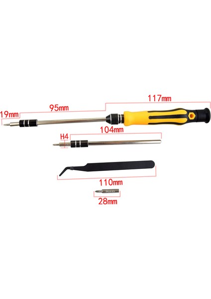 42'si 1 Arada Araçlar Dıy Tornavida Seti (Yurt Dışından)
