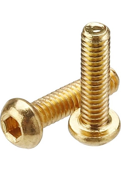50 Adet 12.9 Sınıf Titanyum Kaplama Yarı Dairesel Kafa Altıgen Aletler Dıy Vidalar M2 * 8 (Yurt Dışından) indirimleri