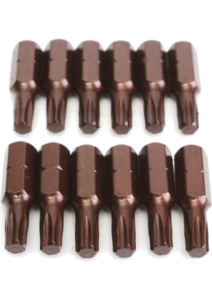 12 Adet Araçlar Dıy S2 Alaşımlı Çelik 1/4 ''hex Shank T25 Manyetik Ucu Torx Tornavida Uçları 25MM (Yurt Dışından) fiyatları