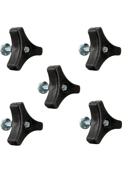 Fs-5 Adet Üç Köşeli Kolu Topuzu Somun Vidalı Cıvata Siyah Dayanıklı Plastik Kolay Kullanım Honda/diğer Çim Biçme Makinesi (Yurt Dışından) fiyatları