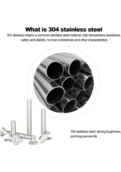 DIN7991 304 Paslanmaz Çelik Allen Cıvata Soket Kapak Vidaları Altıgen Vida M5 * 12 (Yurt Dışından) fiyatları