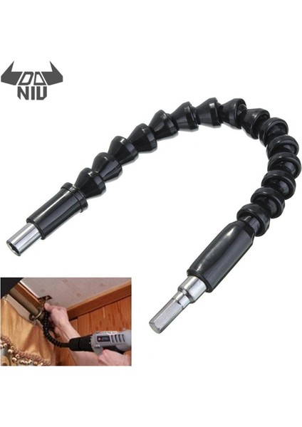 Drillpro 290MM Esnek Şaftlı Tornavida Matkap Ucu Tutucu Elektronik Matkap Matkap Adaptörü Için (Yurt Dışından) fırsatları