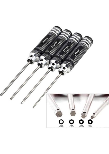 1 Takım Çapraz Anahtar Kol 4mm 5mm 5.5mm 7mm 8mm 10MM 12MM 17MM ve 4 Adet Altıgen Tornavida Seti Titanyum Kaplama Onarım Aracı (Yurt Dışından) fiyatları