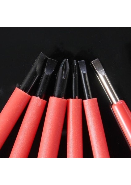 6 Adet Elektrikçi Yalıtımlı Elektrikli El Aletleri Dıy Tornavida Takım Seti (Yurt Dışından) indirimleri