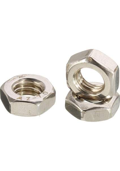 M6 Paslanmaz Çelik Aletler Dıy Altıgen Tam Somunlar Metrik Kaba Adım Cıvata Vidalarına Uygun (Yurt Dışından) indirimleri