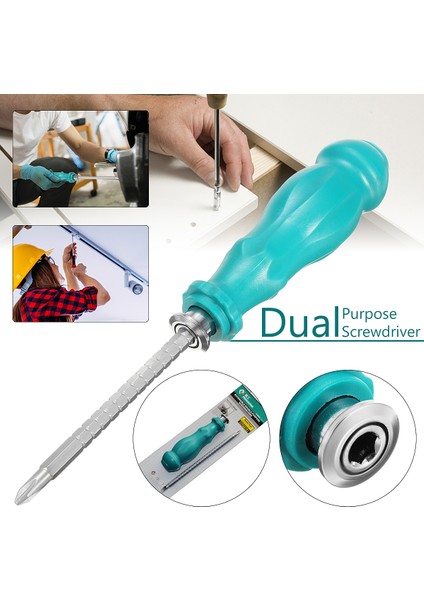 En Iyi Araç Penggong 9912 Teleskopik Çift Kullanımlı Tornavidalar Yumuşak Kavrama Oluklu Phillips Tornavida Tamir Araçları (Yurt Dışından)