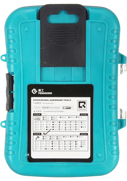 Günlük Araçlar Penggong 8125B 47 In 1 Soket Sürücü Anahtarı Hassas Tornavida Onarım Aracı Seti (Yurt Dışından) modelleri