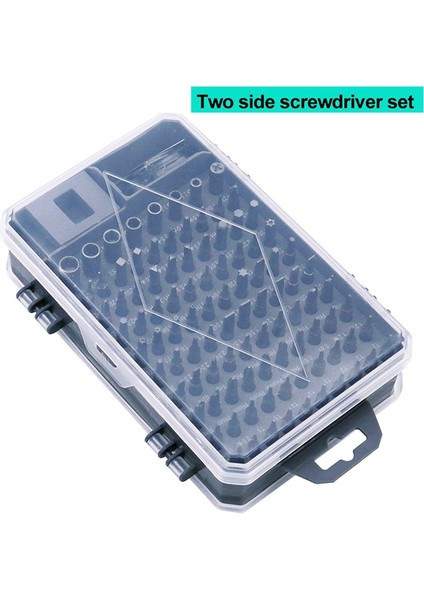 112 Adet Hassas Tornavida Seti Onarım Aracı Kiti iPhone Mac iPad Tablet Dizüstü Bilgisayar Gözlük Izle Pc Kamera (Yurt Dışından)