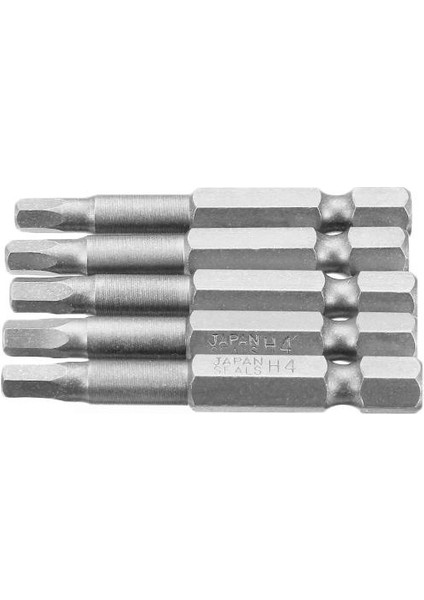 5 Adet Araçlar Dıy 50MM Uzunluk H4 Hex Shank Manyetik Altıgen Başlı Tornavida Uçları Elektrikli Tornavida Uçları (Yurt Dışından)