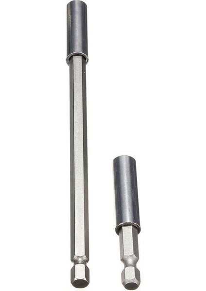 2 Adet/takım 1/4 Inç Hex Manyetik Bit Tutucu 60/150MM Tornavida Çubukları Güç Uzatma Matkap Sürücüsü (Yurt Dışından)