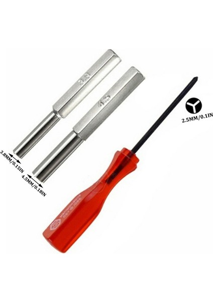 Game Boy Araç Seti Için Nes Snes N64 Için 3.8mm +4.5mm Turuncu Tornavida Ucu (Yurt Dışından) modelleri